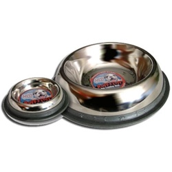 64oz Stainless Steel No Tip Mirrored Bowls